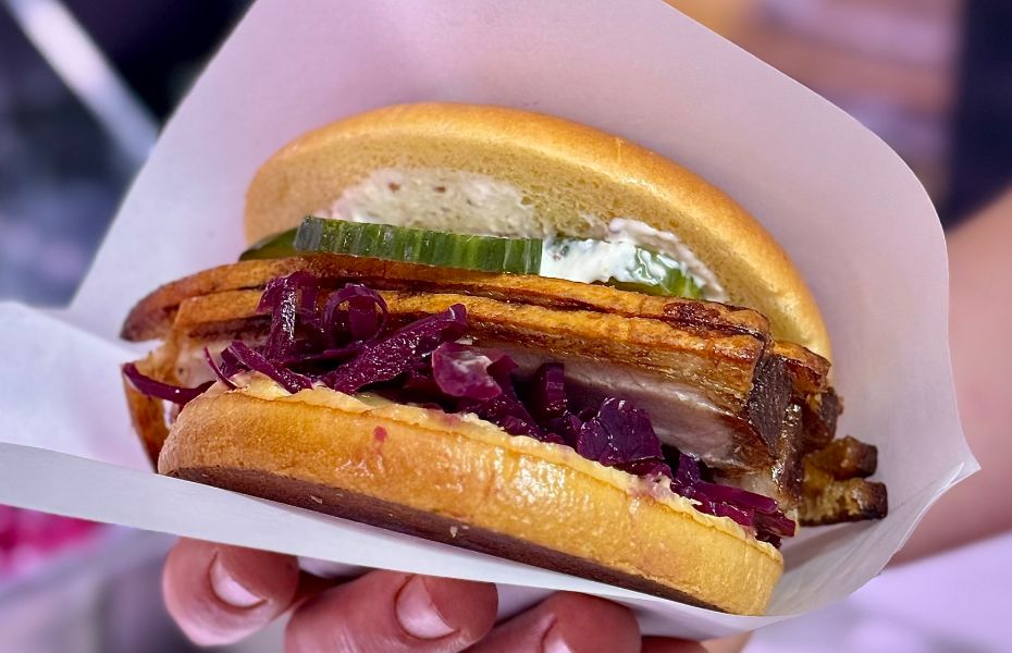 flæskestegssandwich