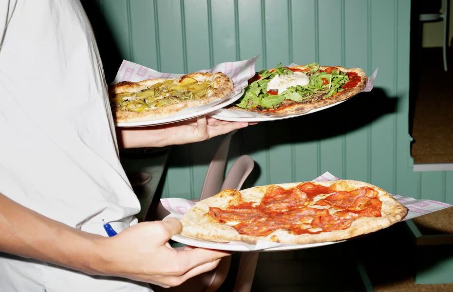 lækker pizza