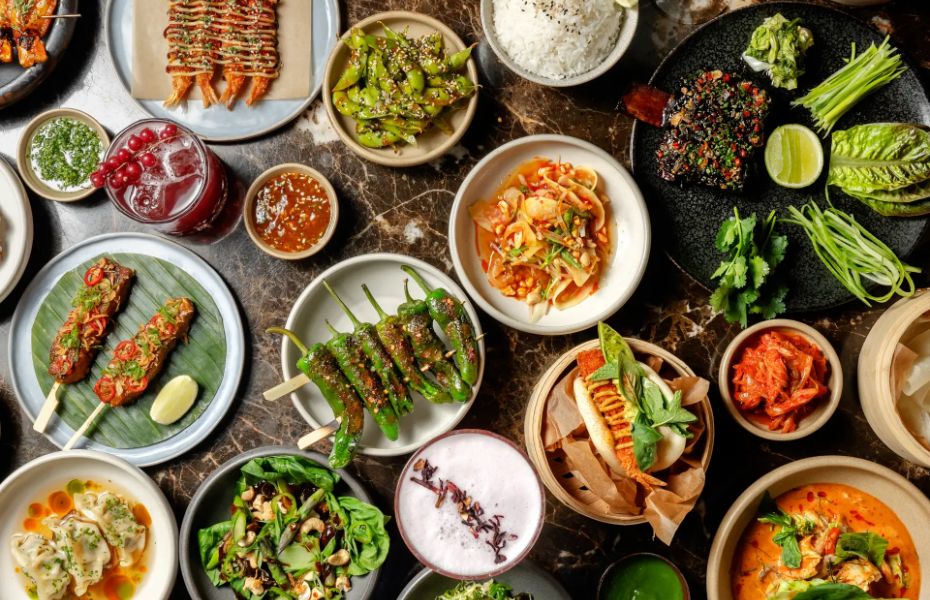 lækker asiatisk mad