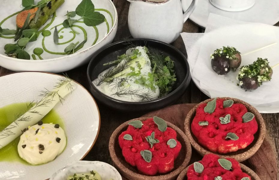 Vegetariske og veganske spisesteder